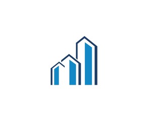 Fototapeta premium Buildings logo