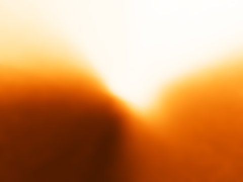 Diagonal Orange Light Leak Bokeh Background