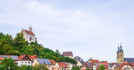 Obraz premium Panorama Markt Gößweinstein