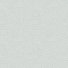 Computer circuit board. Seamless pattern.