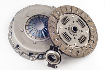 Clutch Kit with a bearing on a white background