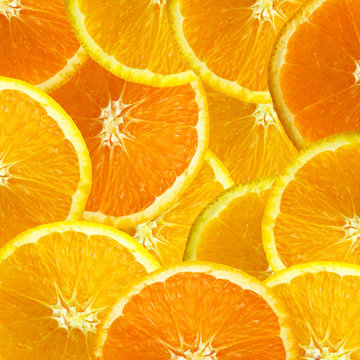Saftige Orangen