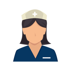 doctor avatar character icon vector illustration design