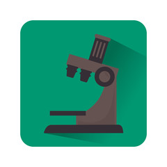 microscope device isolated icon vector illustration design