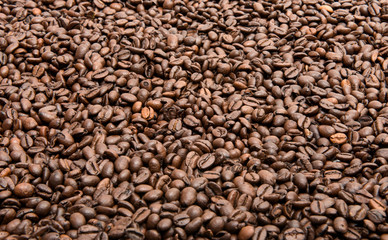 coffee beans background.