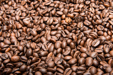 coffee beans background.