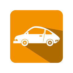 car sedan vehicle icon vector illustration design