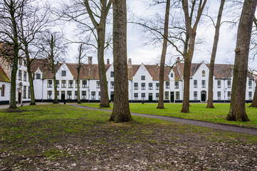 The Beguinage in Bruges, Belgium