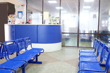 Interior of a reception room