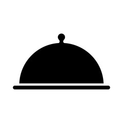 Fototapeta na wymiar tray server emblem isolated icon vector illustration design