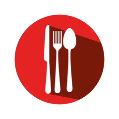 set cutlery tools icons vector illustration design