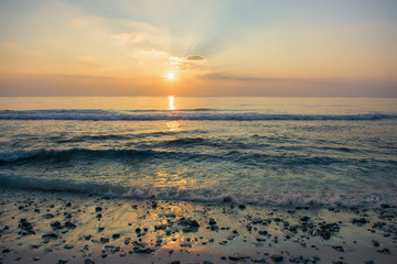 Sunrise at Hanimaadhoo island, Maldives