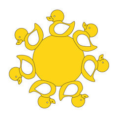 kids toys isolated icon vector illustration design