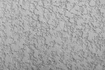 White cement wall roughness.