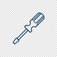 screwdriver vector icon