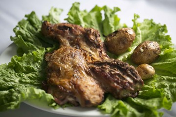 Azeri national meat food