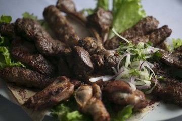 Azeri national meat food