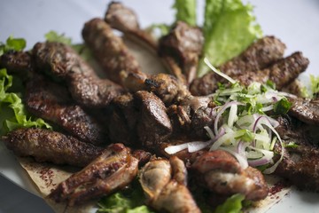 Azeri national meat food