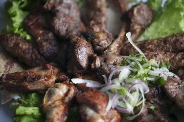 Azeri national meat food