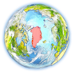 Greenland on Earth isolated