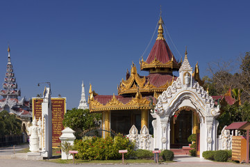Fototapeta na wymiar Mandalay Bo Bo Gyi Nat (Spirit) Shrine