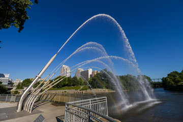 Fototapeta na wymiar Walter J. Blackburn Memorial Fountain
