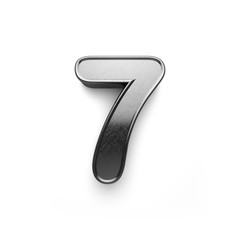The number 7