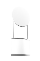 Blank promotion counter mockup