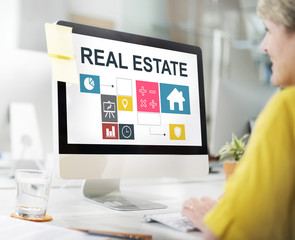 Real Estate Business Work Money Concept
