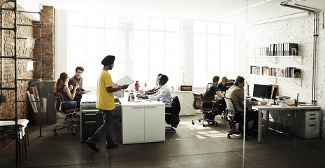 Business Team Working Office Worker Concept