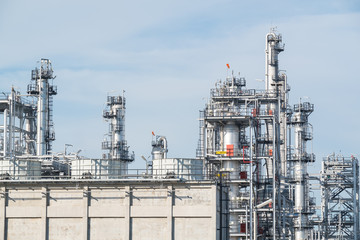 Oil refinery plant