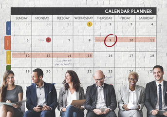 Calendar Planner Organization Management Remind Concept