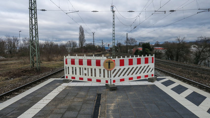 Bahnbaustelle