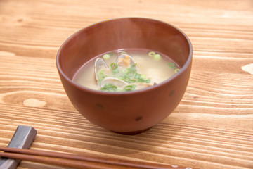 あさりの味噌汁