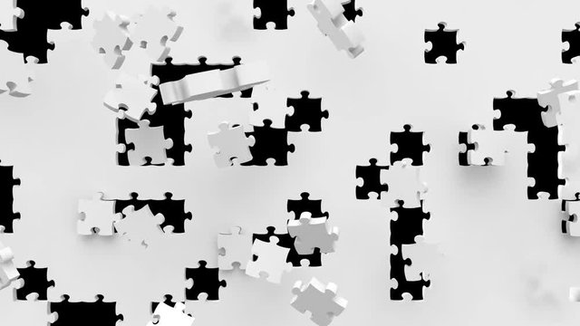 Puzzles Transition. PNG+Alpha