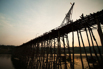 Wooden handmade Bridge