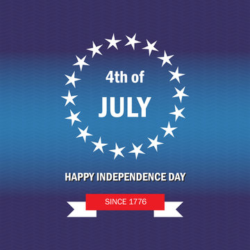 Independence day of the USA. Celebrate fourth of july