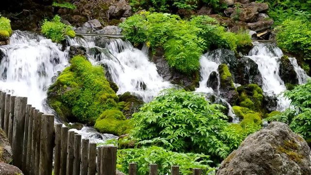 京極町ふきだし湧水公園
Mt.Youtei's spring water Hokkaido Japan