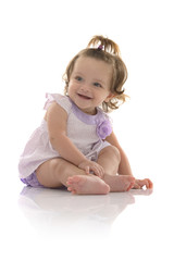 Beautiful Cheerful Girl