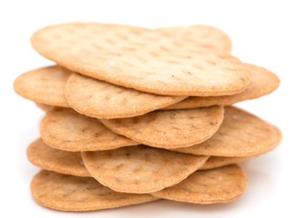 cookies on a white background
