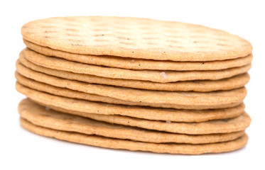 oval cookies on a white background