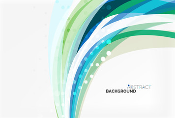 Colorful wave abstract background