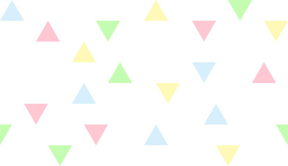 color triangles. vector seamless pattern
