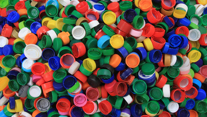 plastic pet caps texture