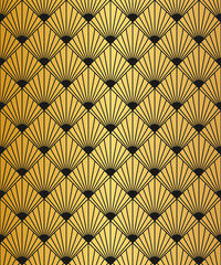 Art Deco style seamless pattern texture.