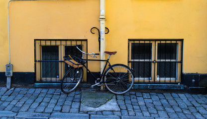 Mit dem Fahrrad durch Stockholm