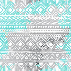 Seamless pattern. Geometric horizontal stripes. Ethnic and triba