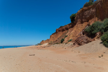 Algarve rocks - coast in Portugal, Quarteria, Vale de Lobo