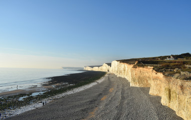 Fototapeta na wymiar cliffs view beach