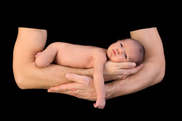 Obraz premium Father and son